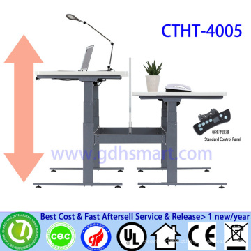 mesa de escritório curvada altura ajustável computador mesa desenhos de escritórios de caixa